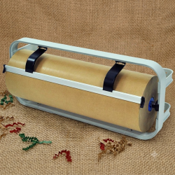 Papierrolhouder tafel met kartelmes